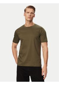 BOSS T-Shirt TS_PS Spirit 70 50562696 Zielony Regular Fit. Kolor: zielony. Materiał: bawełna #1