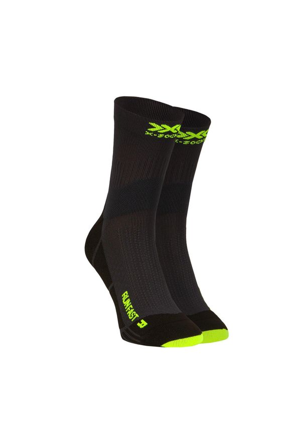 Skarpety biegowe X-Socks Run Fast 4.0. Kolor: szary. Sport: bieganie