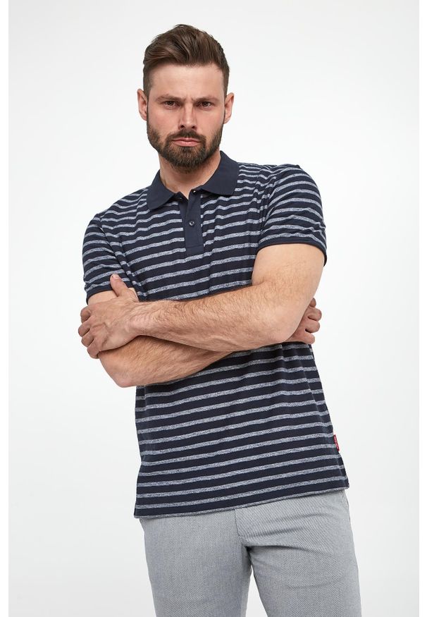 JOOP! Jeans - Polo męskie Alaron JOOP! JEANS. Typ kołnierza: polo