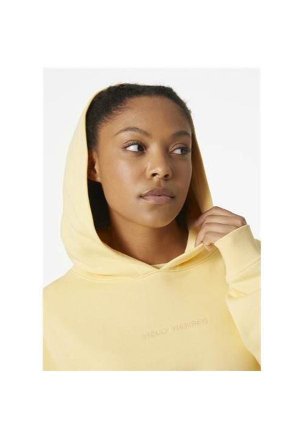 Bluza sportowa damska Helly Hansen 53981369. Typ kołnierza: kaptur. Kolor: żółty