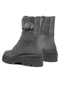 Geox Trzewiki D Felleny D46XEB 00022 C1115 Szary. Kolor: szary. Materiał: skóra, zamsz #4