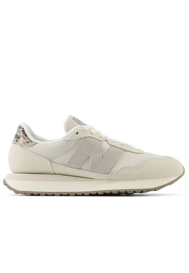 Buty damskie New Balance WS237AWB - beżowe. Kolor: beżowy. Materiał: guma, skóra, zamsz, materiał, syntetyk. Szerokość cholewki: normalna