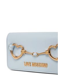 Love Moschino - LOVE MOSCHINO Torebka JC5643PP1MLB0712 Błękitny. Kolor: niebieski. Materiał: skórzane