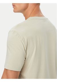 BOSS T-Shirt Network Flag 50566853 Beżowy Regular Fit. Kolor: beżowy. Materiał: bawełna #3