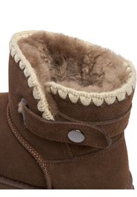 Badura Śniegowce EO-ANGELA-TS6296-01 Brązowy. Kolor: brązowy. Materiał: zamsz, skóra