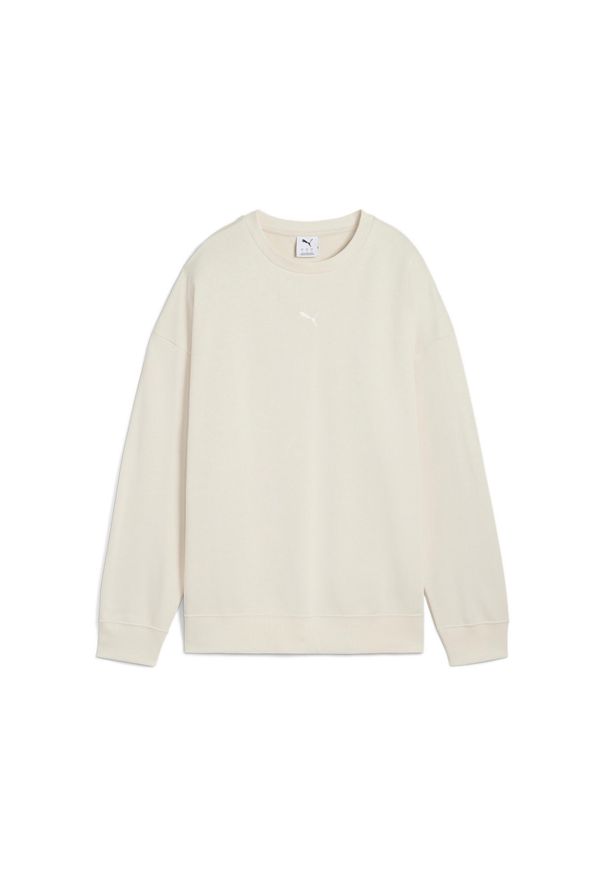 Puma Bluza Ess Oversized Tr 68540187. Kolor: beżowy