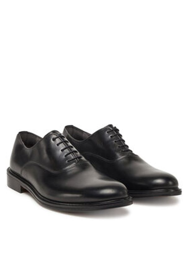 Pollini Półbuty SB10112M0MUA0000 Czarny. Kolor: czarny. Materiał: skóra