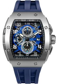 NoName - Zegarek męski Tsar Bomba TB8211Q-03 niebieski. Kolor: niebieski #1