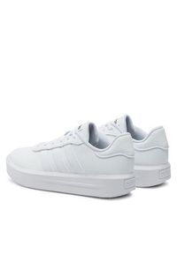 Adidas - adidas Sneakersy Court Platform GV9000 Biały. Kolor: biały. Materiał: skóra. Obcas: na platformie #4