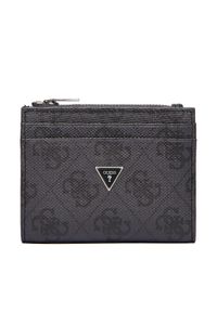 Guess Portfel SMMALO LEA03 Szary. Kolor: szary. Materiał: skóra #1