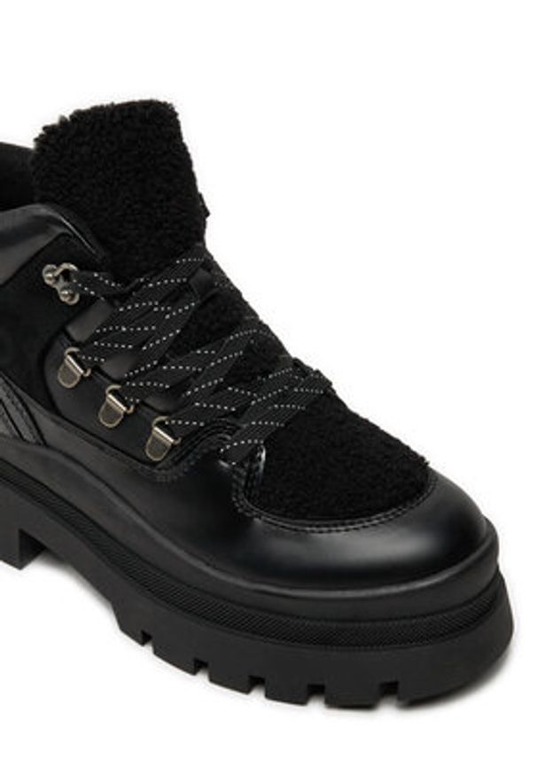 Aldo Botki Cozettia 13838046 Czarny. Kolor: czarny. Materiał: materiał