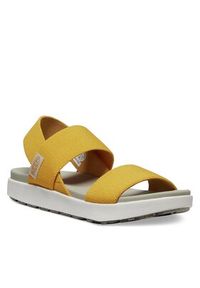 keen - Keen Sandały Elle Backstrap Sandal 1028539 Żółty. Kolor: żółty