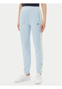 Ellesse Spodnie dresowe Teodoro SGZ21974 Błękitny Slim Fit. Kolor: niebieski. Materiał: syntetyk