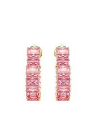 Swarovski Kolczyki Matrix 5706340 Złoty. Materiał: metalowe. Kolor: złoty