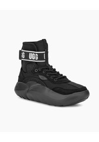 Ugg - UGG - Czarne sneakersy La Cloud. Okazja: na co dzień. Wysokość cholewki: przed kolano. Zapięcie: bez zapięcia. Kolor: czarny. Materiał: neopren, materiał. Szerokość cholewki: normalna. Sezon: zima, jesień #3