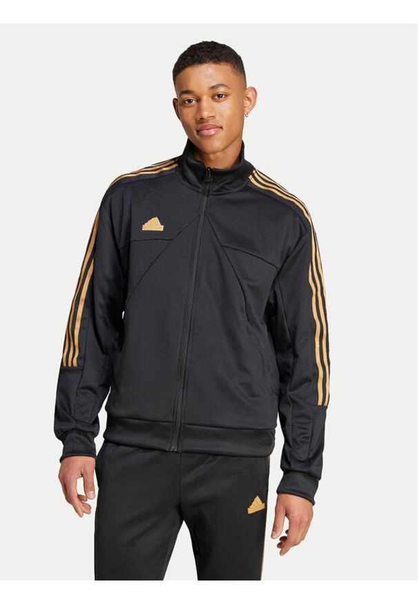 Adidas - adidas Bluza House of Tiro Nations IW8866 Czarny Loose Fit. Kolor: czarny. Materiał: syntetyk, bawełna