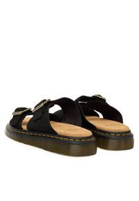 Dr. Martens Klapki Josef DM41082001 Czarny. Kolor: czarny. Materiał: skóra, zamsz #5