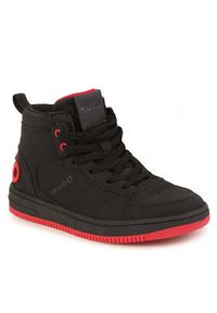 Hugo Sneakersy G29011 M Czarny. Kolor: czarny