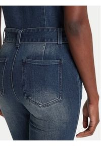 Desigual Kombinezon Glenn 25WWDD07 Granatowy Regular Fit. Kolor: niebieski. Materiał: bawełna #3