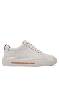 Sneakersy Clarks. Kolor: biały