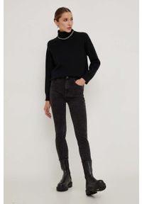 Answear Lab jeansy Push Up damskie kolor czarny. Kolor: czarny. Styl: wakacyjny #1