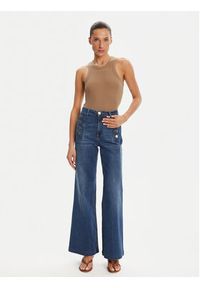 ViCOLO Jeansy DD5078 Niebieski Wide Leg. Kolor: niebieski #5