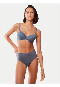 Triumph Figi klasyczne z wysokim stanem Triumph Signature Sheer Maxi EX 10215936 Niebieski. Stan: podwyższony. Kolor: niebieski. Materiał: syntetyk #4