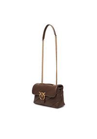 Pinko - PINKO Torebka Love Puff Classic Cl Al 25-26 PLTT 100038 A0F2 Brązowy. Kolor: brązowy. Materiał: skórzane #4