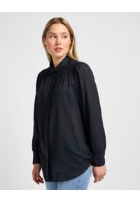 Lee - DAMSKA KOSZULA LEE SHIRRED BLOUSE UNIONALL BLK 112341608 #2