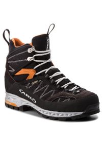 Trekkingi Aku Tengu Lite Gtx GORE-TEX 975 Black/Orange 108. Kolor: czarny. Materiał: materiał