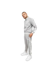 Dres Lonsdale Ashwell. Kolor: szary, biały, wielokolorowy. Materiał: dresówka. Sport: fitness #2