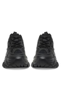 DeeZee Sneakersy AM25238 Czarny. Kolor: czarny. Materiał: skóra #5