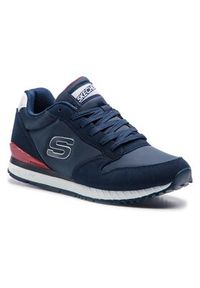 skechers - Skechers Sneakersy Waltan 52384/NVY Granatowy. Kolor: niebieski. Materiał: materiał