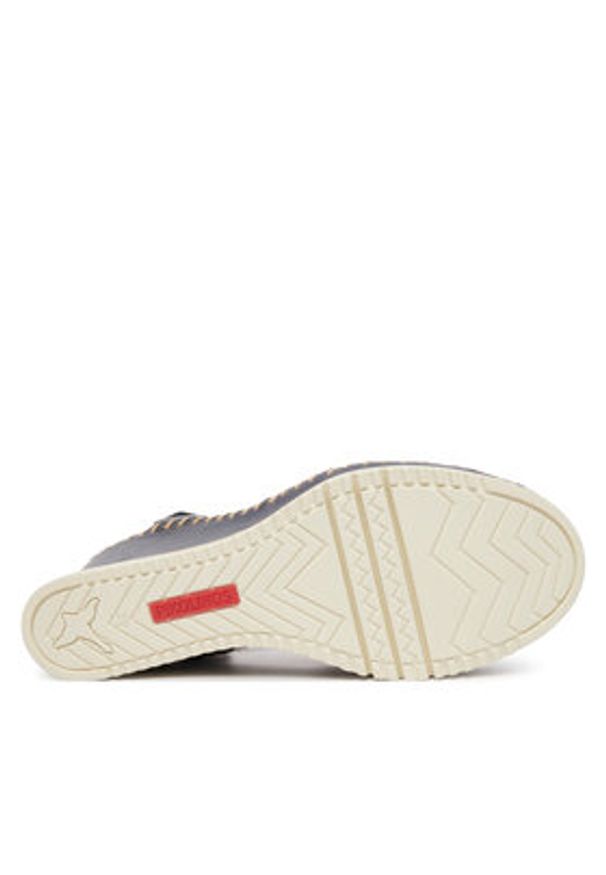 Pikolinos Sandały Aguadulce W3Z-1836C1 Niebieski. Kolor: niebieski. Materiał: skóra