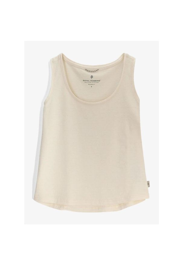 ROYAL ROBBINS - Tank top damski Royal Robbins Vacationer Boxy Tank. Kolor: beżowy