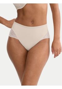 Triumph Figi klasyczne z wysokim stanem Comfort Contour 10226329 Beżowy jasny. Stan: podwyższony. Kolor: beżowy. Materiał: syntetyk #1