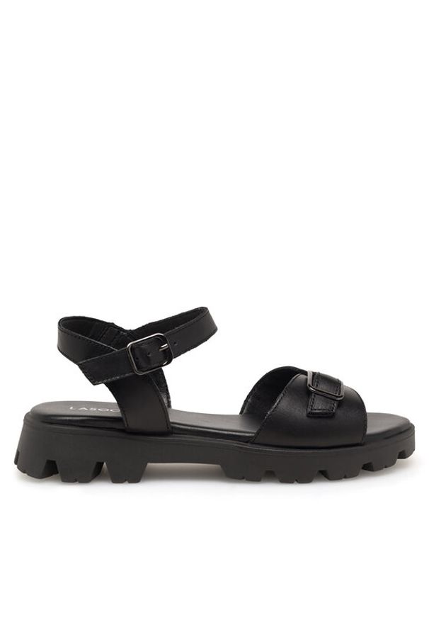 Lasocki Sandały GRD-3134-03 Czarny. Kolor: czarny. Materiał: skóra