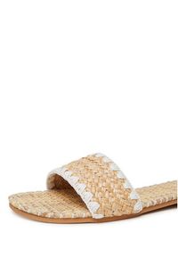 DeeZee Klapki BP6097-5 Beżowy. Kolor: beżowy