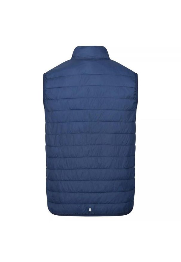 Regatta - Kamizelka Przejściowa Męska + Worek Hillpack. Kolor: niebieski. Sport: turystyka piesza