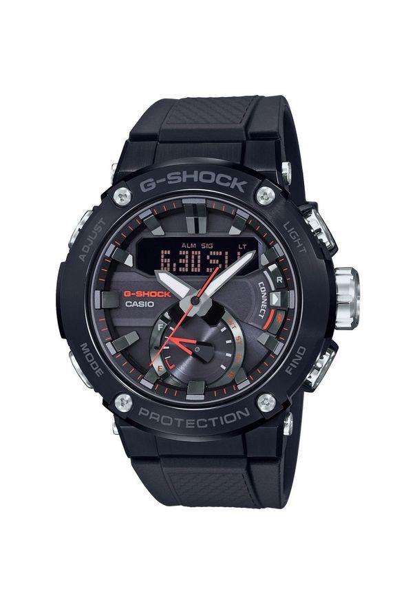 Casio - CASIO PROMOCJA ZEGAREK G-SHOCK G-STEEL GST-B200B-1AER. Rodzaj zegarka: cyfrowe. Styl: sportowy