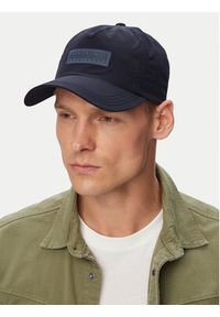 Napapijri Czapka z daszkiem F-Box Logo NP0A4IGB Granatowy. Kolor: niebieski. Materiał: nylon, poliamid #4
