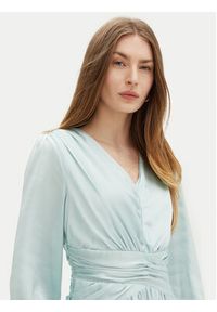 Guess Sukienka wieczorowa W5PK1X WD8G2 Zielony Regular Fit. Kolor: zielony. Materiał: syntetyk. Styl: wizytowy #3