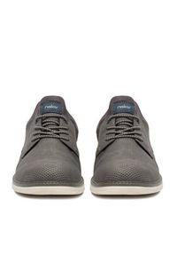 Rieker Półbuty 14450-42 Szary. Kolor: szary. Materiał: materiał #8
