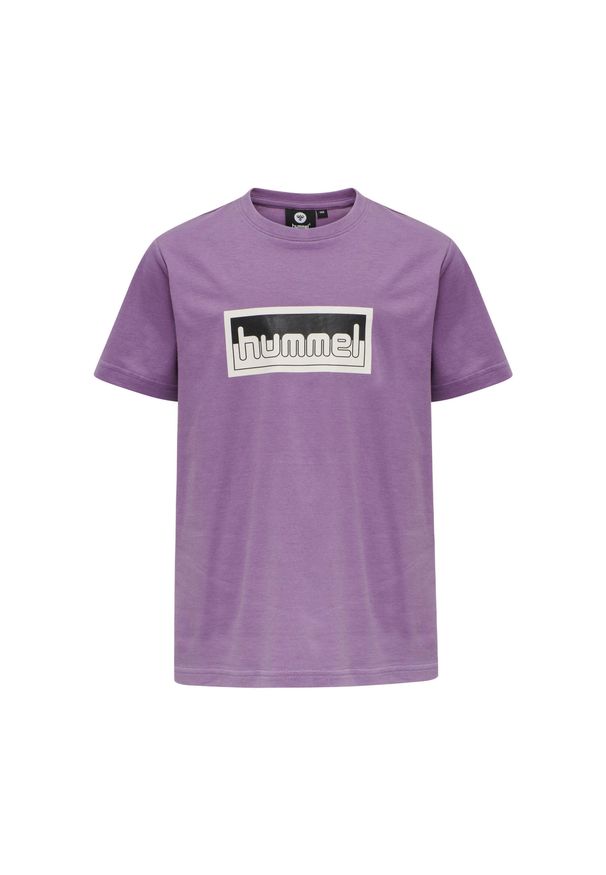 Koszulka dziecięca Hummel hmlmono. Kolor: fioletowy. Sport: piłka nożna