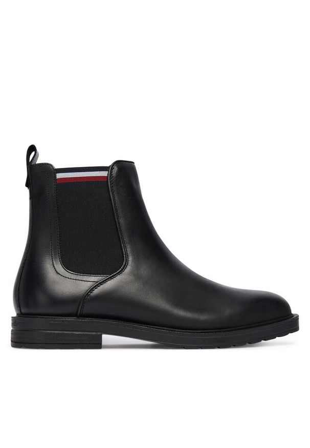 TOMMY HILFIGER - Botki Tommy Hilfiger. Kolor: czarny