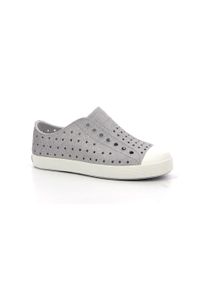 Native Shoes - Buty miejskie dziecięce NATIVE JEFFERSON BLING YOUTH. Kolor: szary. Sport: turystyka piesza