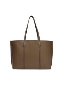 Tory Burch Torebka Perry Tote 169476 Brązowy. Kolor: brązowy. Materiał: skórzane #4