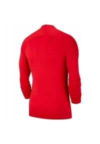 Nike - Bluza Męska Park DriFIT Base Layer Top. Kolor: czerwony. Sport: turystyka piesza