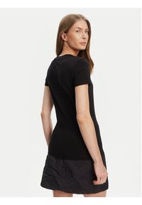 Guess T-Shirt W5YI05 J1314 Czarny Regular Fit. Kolor: czarny. Materiał: bawełna #5