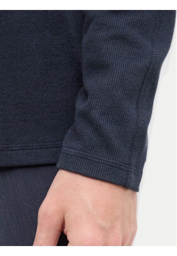 Jack & Jones Longsleeve Blutyrell 12266583 Granatowy Regular Fit. Kolor: niebieski. Materiał: bawełna. Długość rękawa: długi rękaw